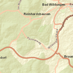 Reinhardshausen Street Map