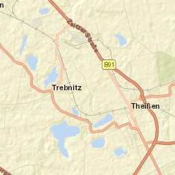 Deuben Street Map