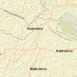 Jarnołtów-Jerzmanowo Street Map