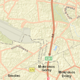 Smolec Street Map