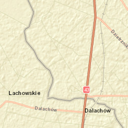 Dalachów Street Map