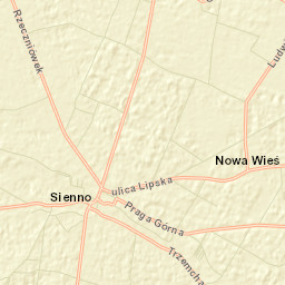 Sienno Street Map