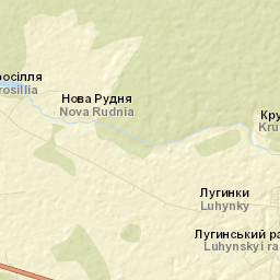 Luhyny Raion Street Map