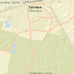 Talovaya Street Map