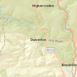 Exmoor National Park, 4 B3222, Dulverton, Somerset County TA2 Street Map