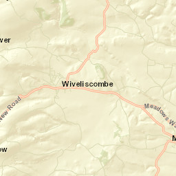 28 West St, Wiveliscombe, Somerset TA4 Street Map