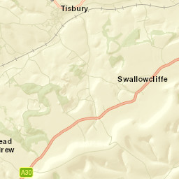 38 Nightingale Lane, Tisbury, Wiltshire SP3 Street Map