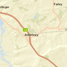 Alderbury Street Map