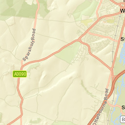 Winchester Street Map