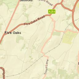 Southwater Street Map