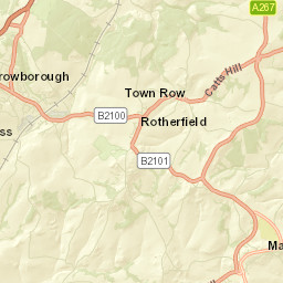 Town Row Street Map