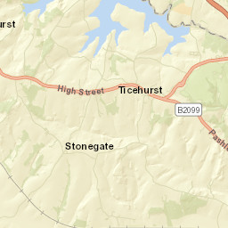 Ticehurst Street Map