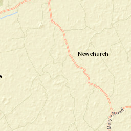 Romney Marsh Street Map