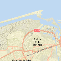 Grande-Synthe Street Map