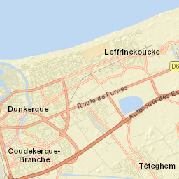 Coudekerque-Branche Street Map