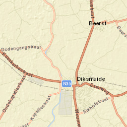 Diksmuide Street Map