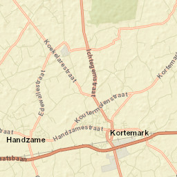 Kortemark Street Map
