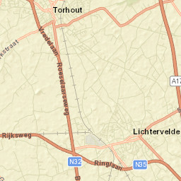 Lichtervelde Street Map