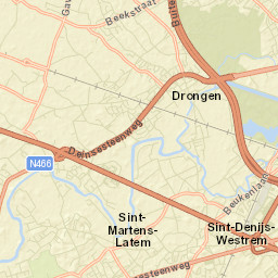 Sint-Martens-Latem Street Map