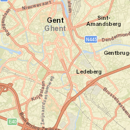 Ledeberg Street Map