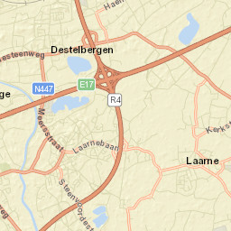Destelbergen Street Map