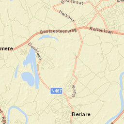 Berlare Street Map