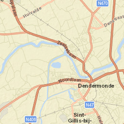Dendermonde Street Map