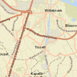 Willebroek Street Map