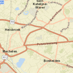 Sint-Katelijne-Waver Street Map