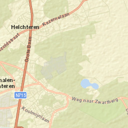 Helchteren Street Map