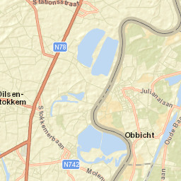 Obbicht Street Map