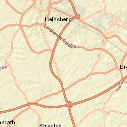 Heinsberg Street Map