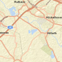 Hückelhoven Street Map