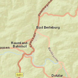 Bad Berleburg Street Map