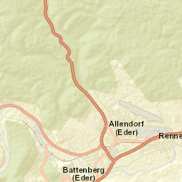 Battenberg Street Map