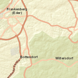 Frankenberg Street Map