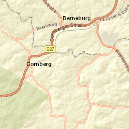 Cornberg Street Map
