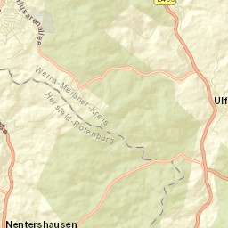 Nentershausen Street Map