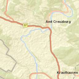 Creuzburg Street Map