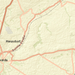 Apolda Street Map