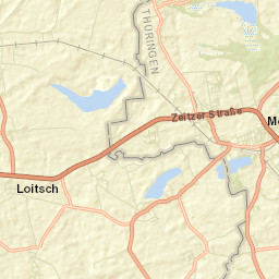 Meuselwitz Street Map