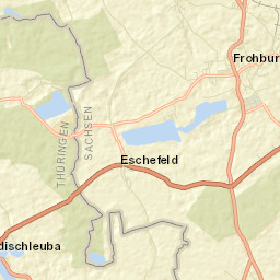 Frohburg Street Map
