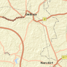 Narsdorf Street Map
