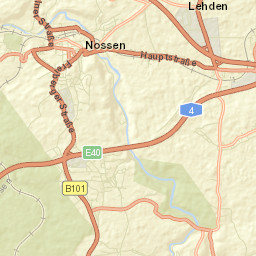 Nossen Street Map