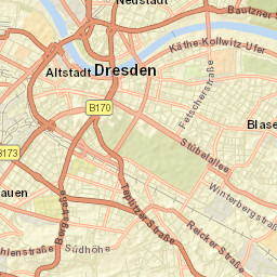 Dresden Street Map