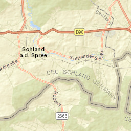 Oppach Street Map