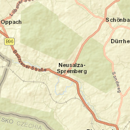 Friedersdorf Street Map