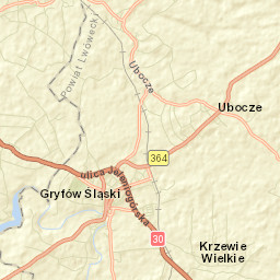 Gryfów Śląski Street Map