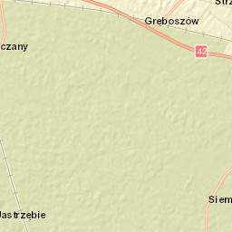 Powiat namysłowski Street Map