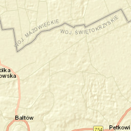 Bałtów Street Map